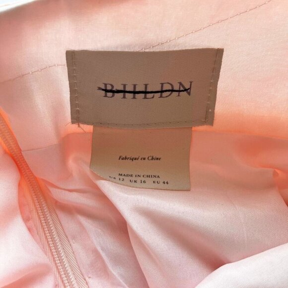 NWT BHLDN SOFT PINK TULLE BALLETCORE EVENING PRINCESS BRIDESMAID GOWN - 12 - Picture 9 of 15
